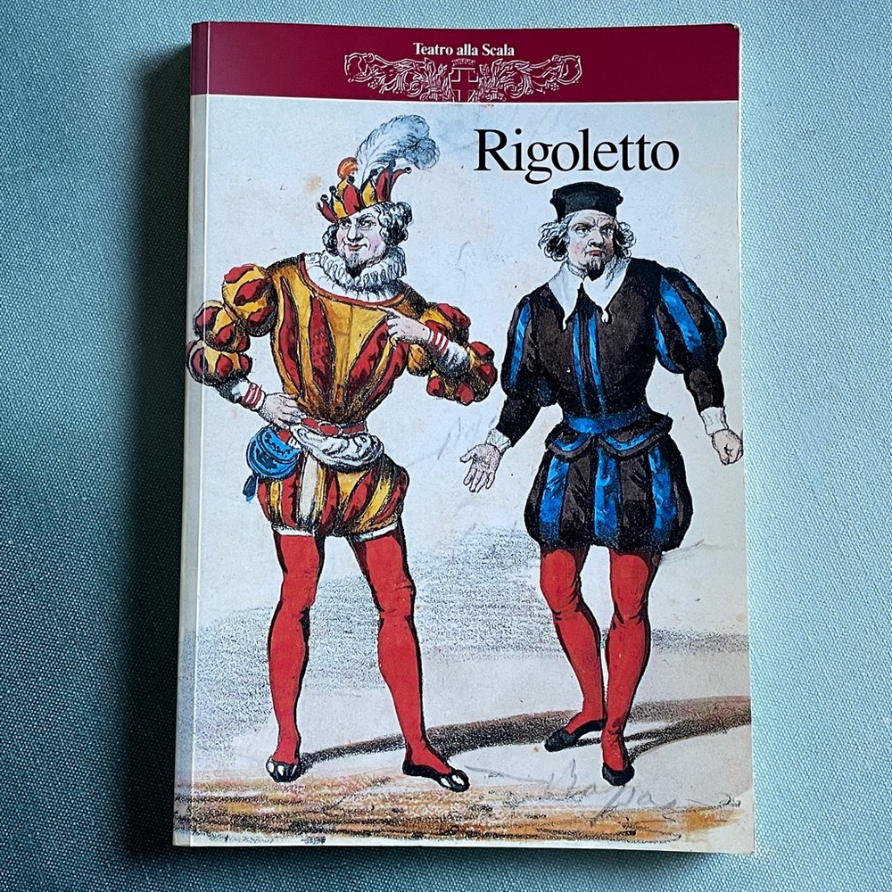 Rigoletto Scala Milan Riccardo Muti Ticket  Stubs and Program Vintage 1994